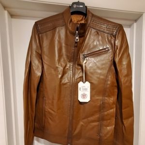 Mens leather jacket